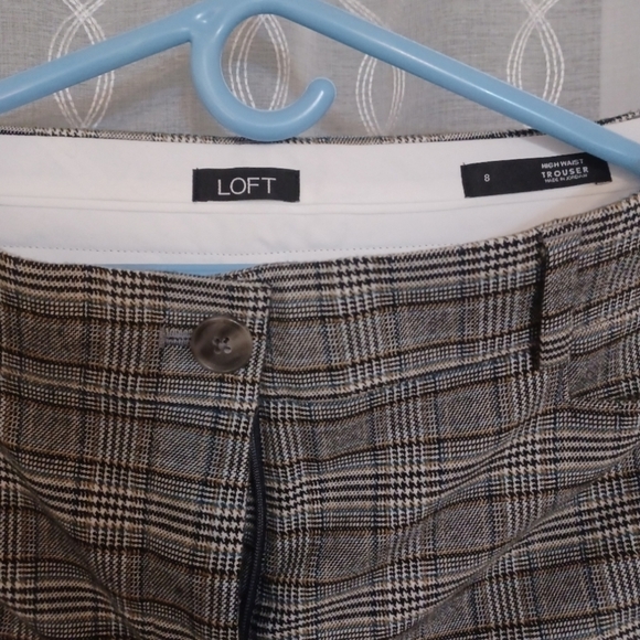 NWOT Loft high waist trouser size 8 us - Picture 8 of 10
